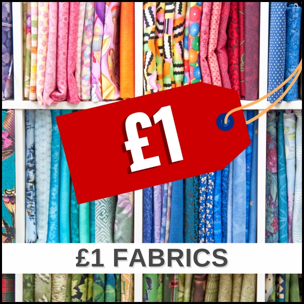 One Pound Fabric - Just one pound per metre!