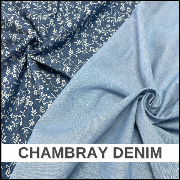 Chambray Denim Fabric