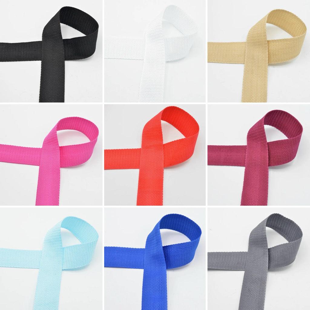 20 Yards 6 Colors Cotton Webbing Straps 1.5 Inch Wide Woven Straps Cotton Ribbon Bag Strap Webbing Tote Bags Leash Straps For Bags Making Sewing Outdoor Supplies DIY Crafts - View #9