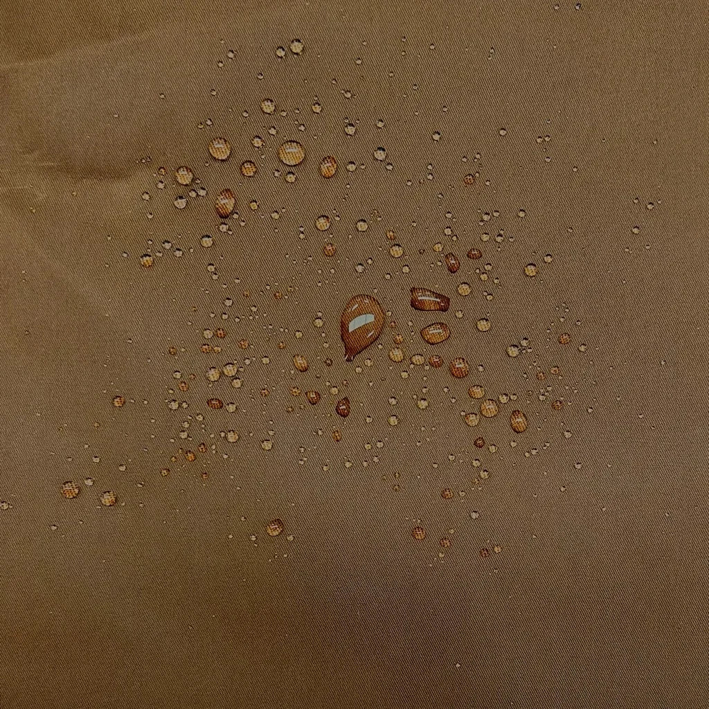 Buy Plain Brown Water Resistant Cotton Twill Fabric for Sewing, Dressmaking & Crafts - Pound Fabrics