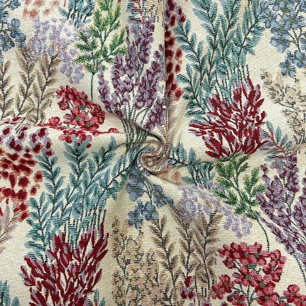 Blooming Floral Tapestry Fabric – Pound Fabrics