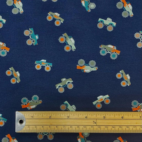 Denim Look Cotton Jersey Fabric – Pound Fabrics