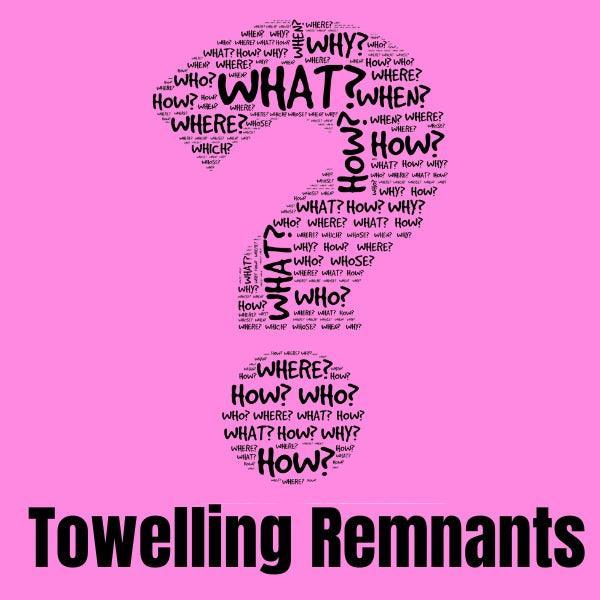 Towelling Remnants - Pound Fabrics