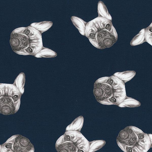 French bulldog fabric outlet by the yard