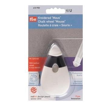 Prym Mouse Sewing Chalk Wheel for Marking Fabric, Tailor's Chalk
