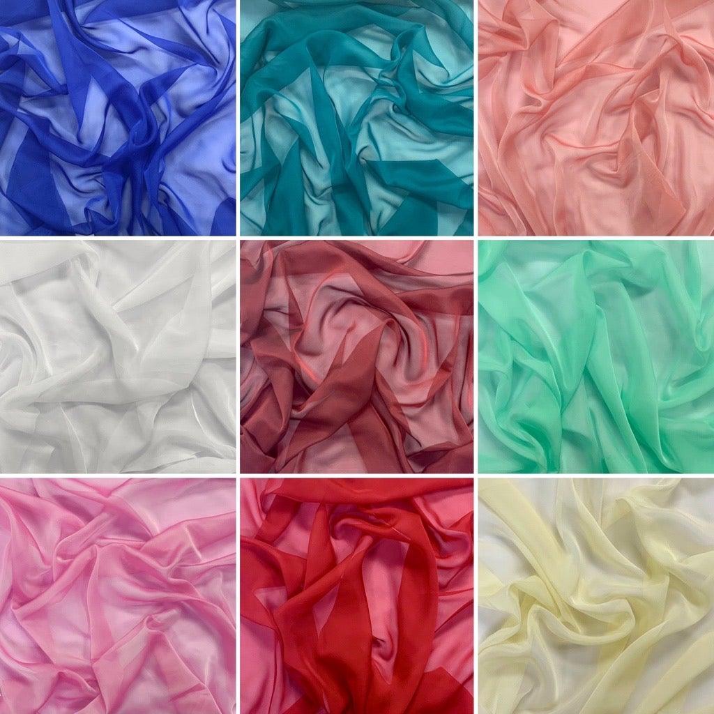 Chiffon Fabric - Plain | Chiffon Material