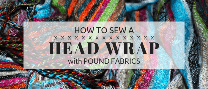 DIY: How to Sew a Printed Head Wrap
