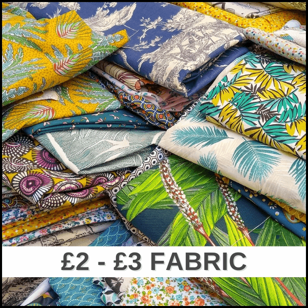 £2 - £3 Fabric - Pound Fabrics