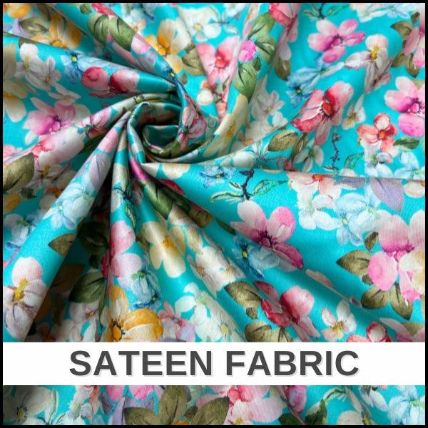 Sateen Fabrics - Pound Fabrics