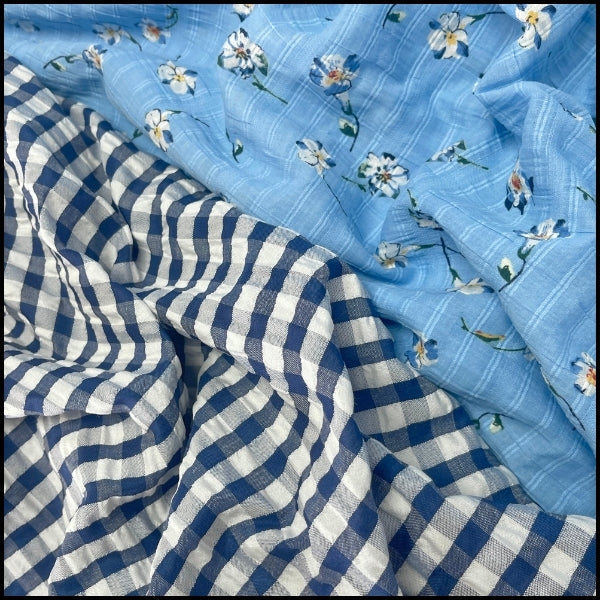 Seersucker Fabric - Pound Fabrics
