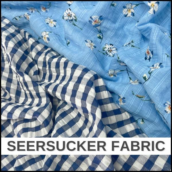 Seersucker Fabric - Pound Fabrics