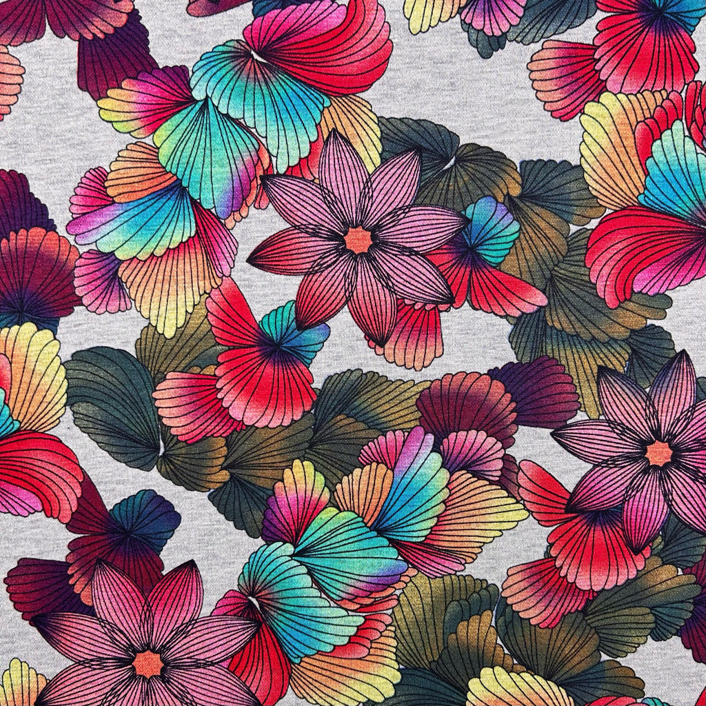 Blooming Grove Digital Modal-Touch Jersey Fabric