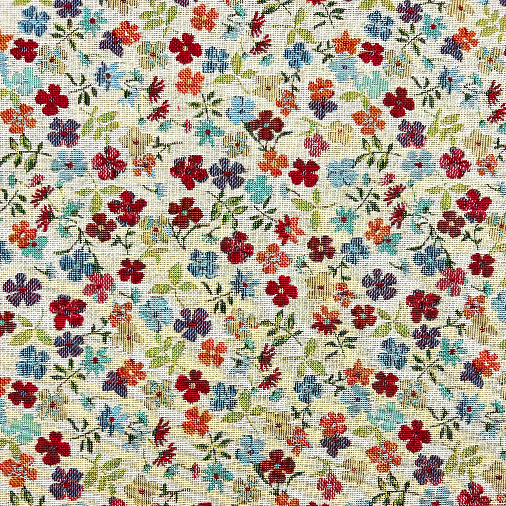 Flower Bunches Tapestry Fabric - Pound Fabrics