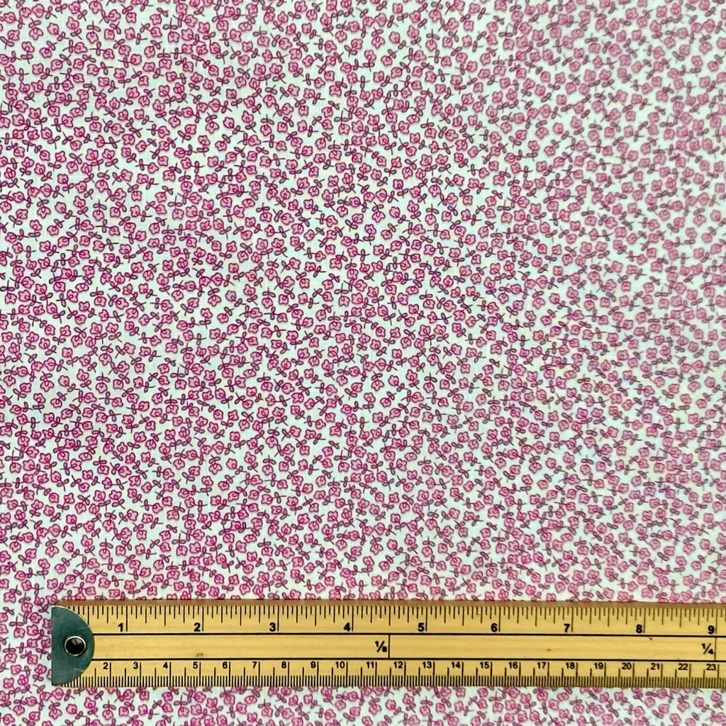 Petite Flowers Polycotton Fabric - Pound Fabrics