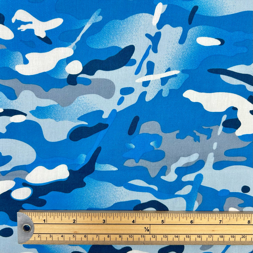 Shadow Strike Cotton Poplin Fabric
