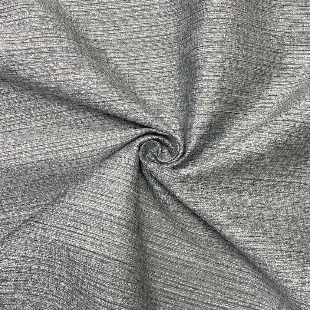 Lurex Grey Upholstery Fabric