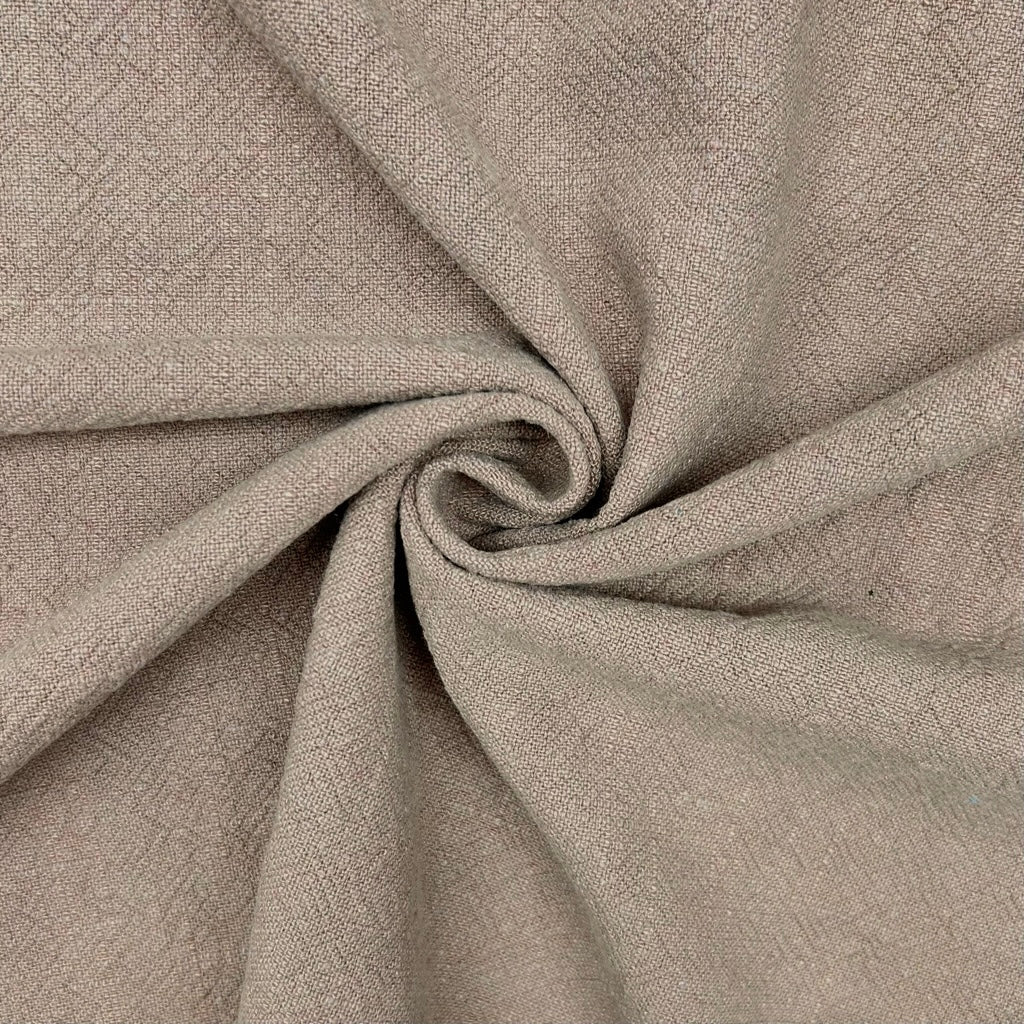 Special Offer Stone Stonewashed Linen Blend Fabric
