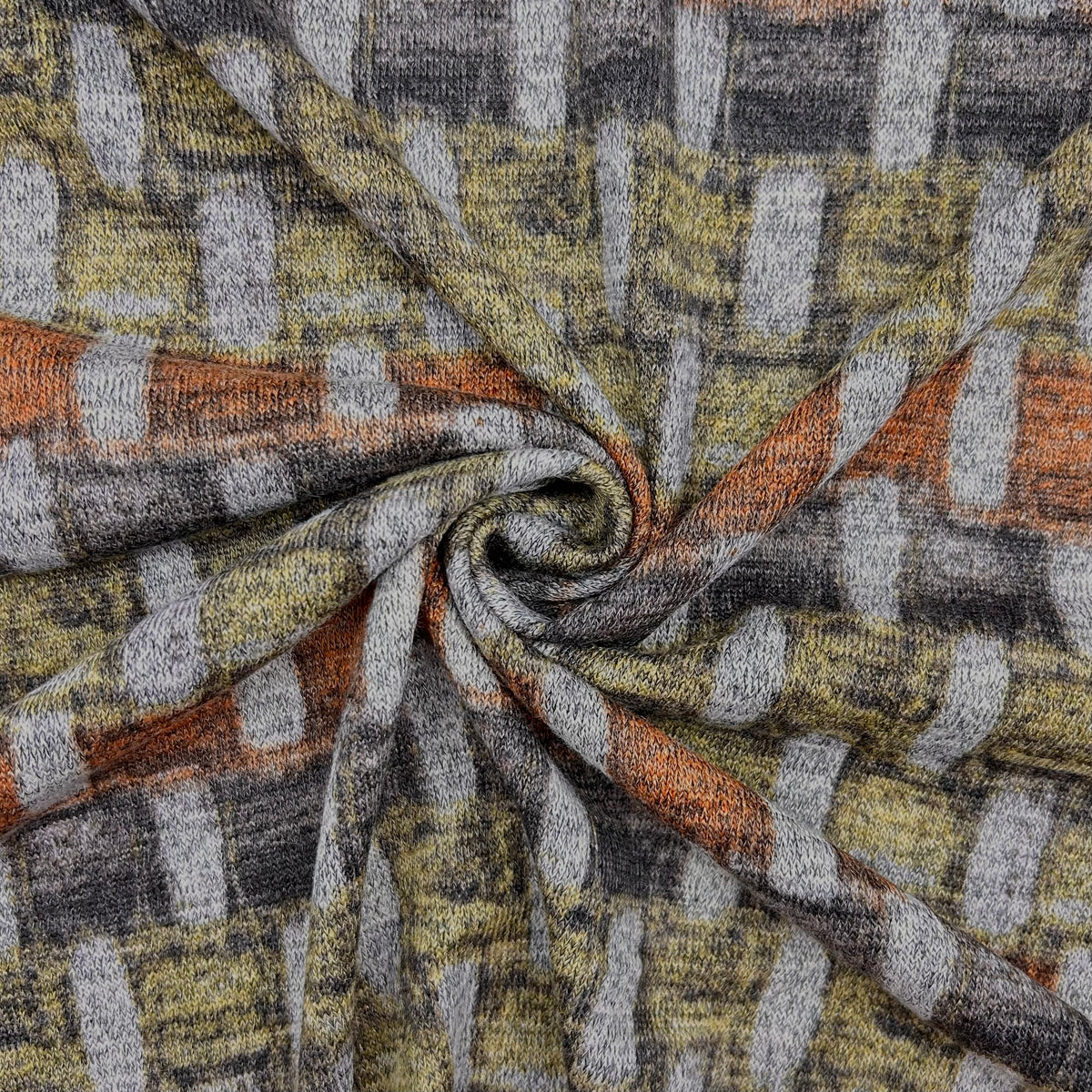 Basket Weave Premium Knit Jersey Fabric
