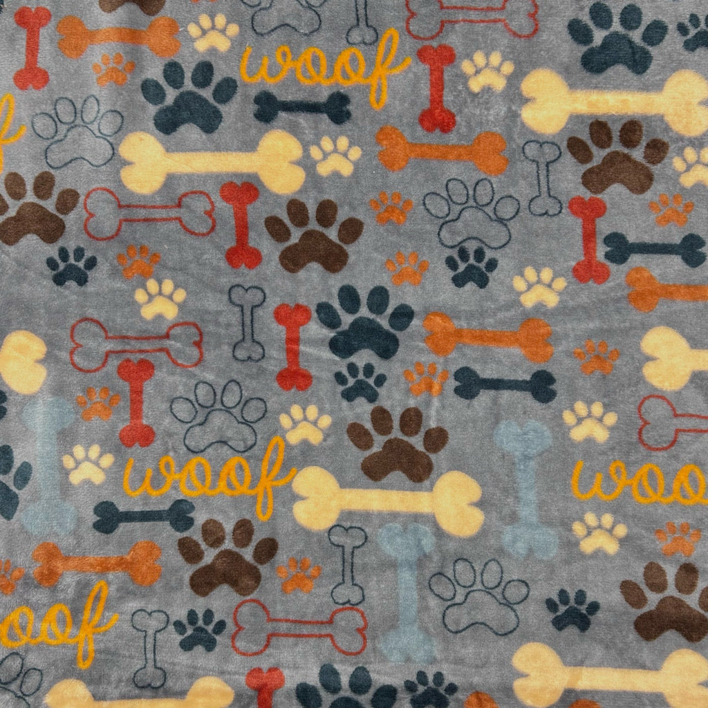 Playful Paws Cuddle Fleece Fabric