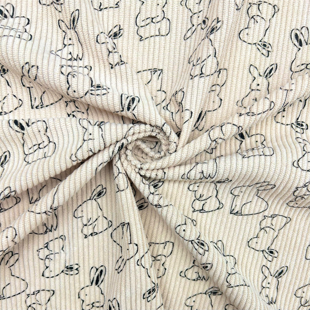 Rabbit Run Stretch Corduroy Fabric