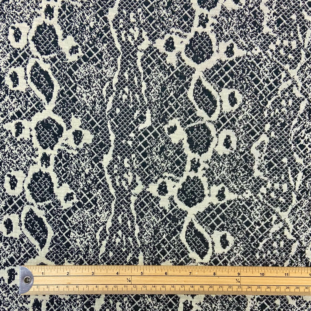 Snake Skin Design Knit Fabric
