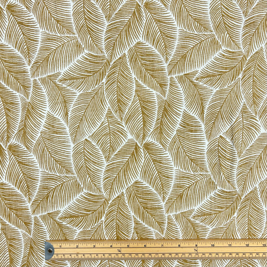 Leafy Charm Double Gauze Fabric