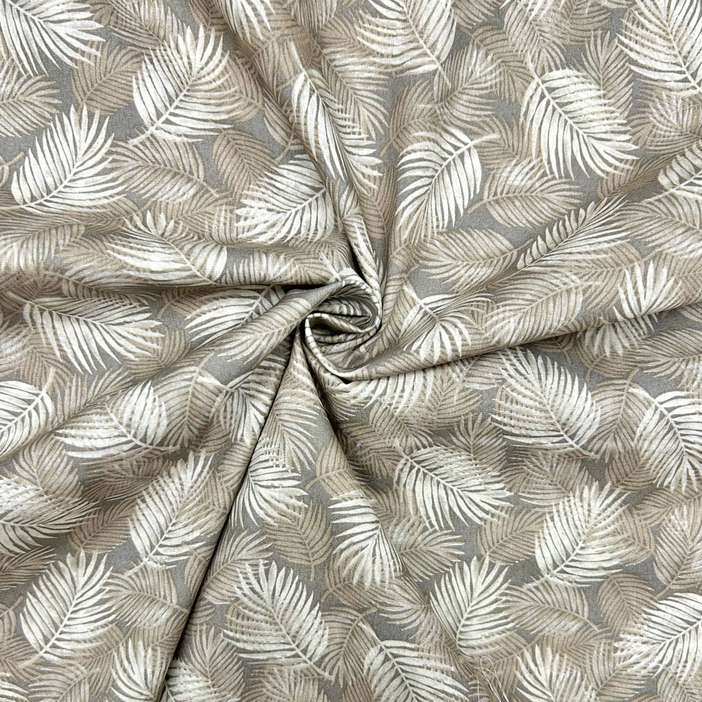 Palm Garden Rose & Hubble Cotton Poplin Fabric
