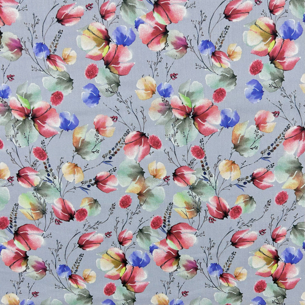 Whimsy Garden Cotton Lawn Fabric