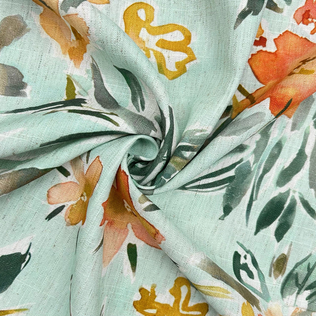Belle Wash Linen Viscose Fabric