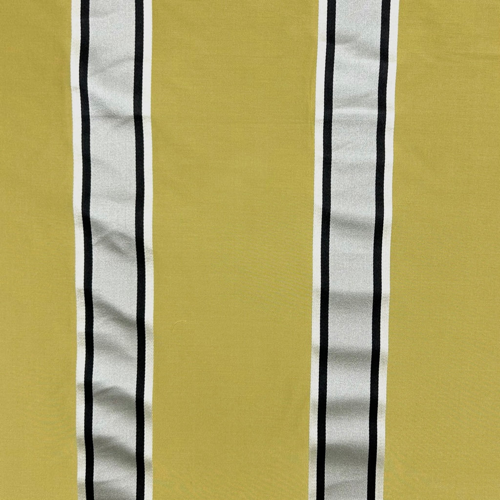 Pastel Stripe Silk Curtain Fabric