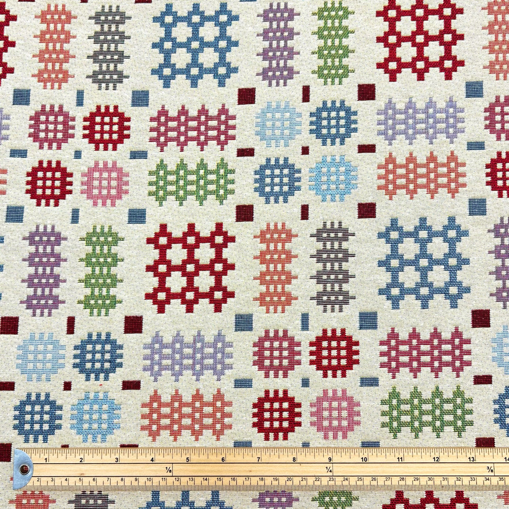 Welsh Blanket Tapestry Fabric - Pound Fabrics