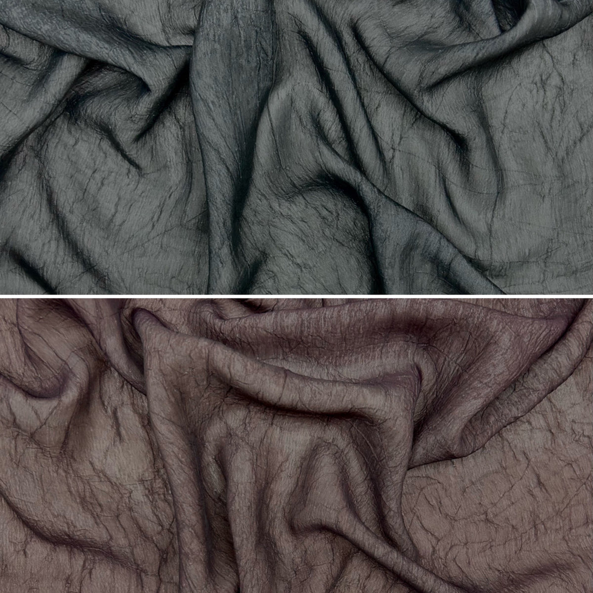 Crinkle Textured Chiffon Fabric