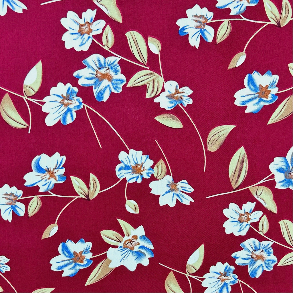 Liberty Floral Cotton Poplin Fabric
