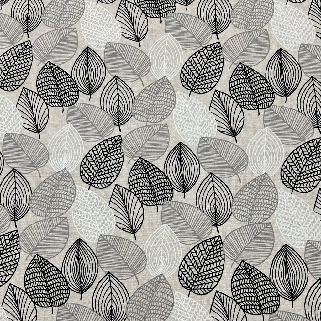 Linear Leaves Water Resistant Fabric