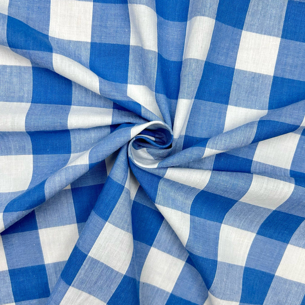Special Offer Large Gingham Polycotton Fabric