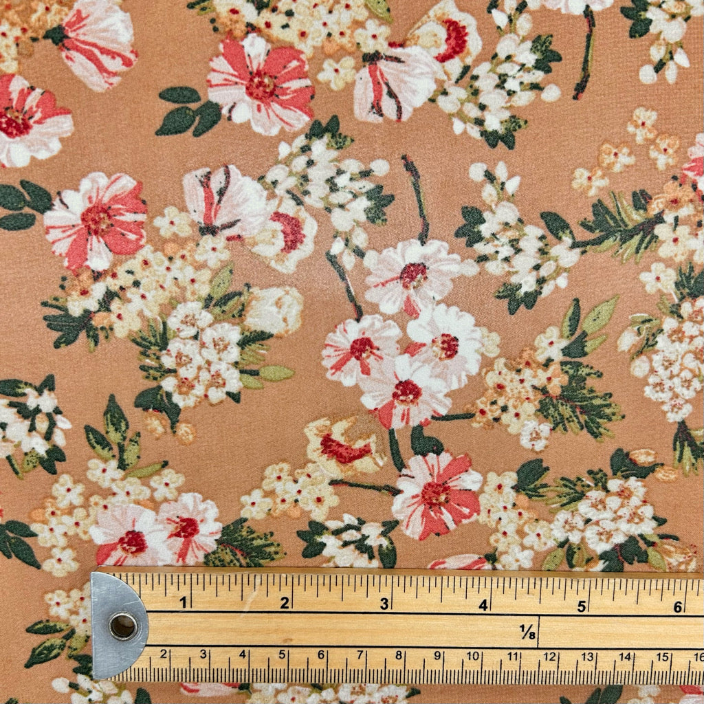 Petite Bouquet Chiffon Fabric