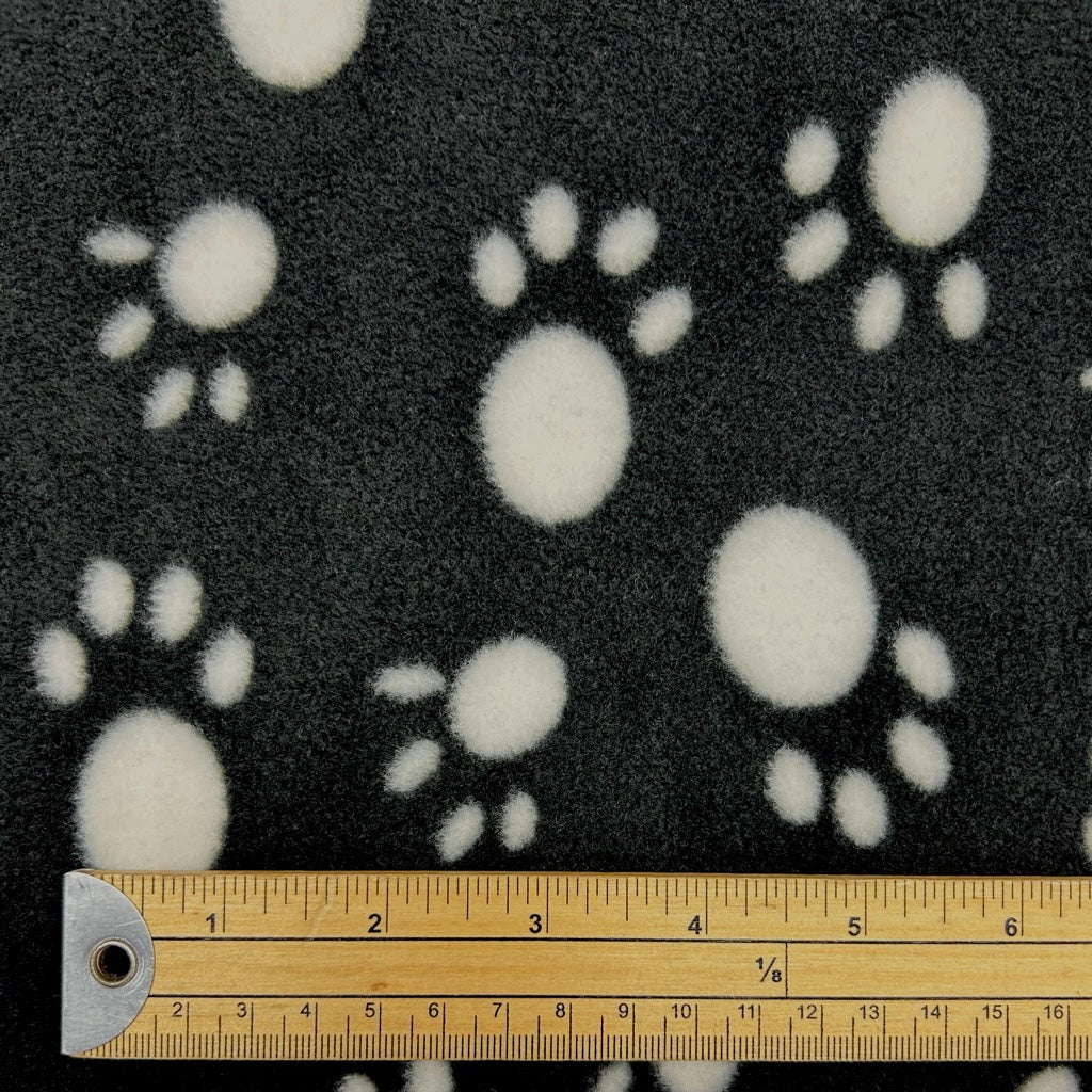 Walking Paws Anti Pill Polar Fleece Fabric
