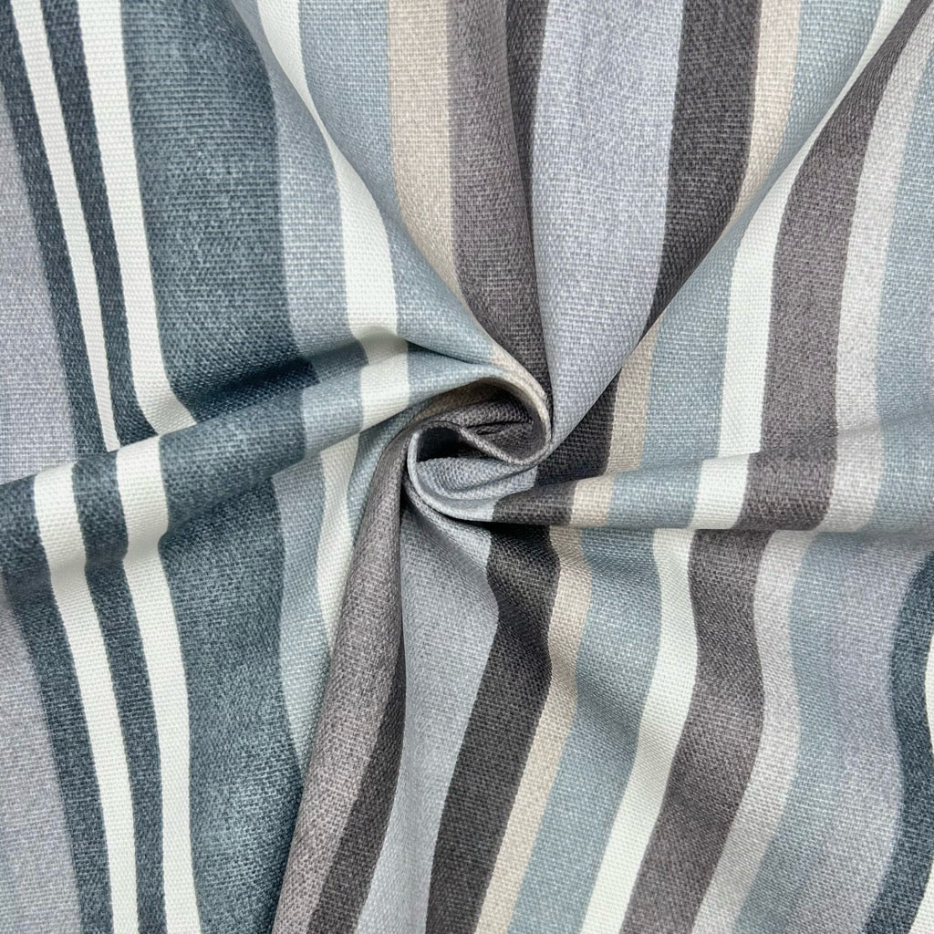 Broad Stripe Cotton Canvas Fabric