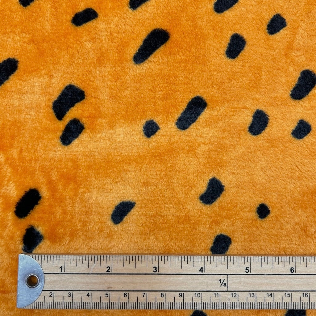Wild Dots Cuddle Fleece Fabric