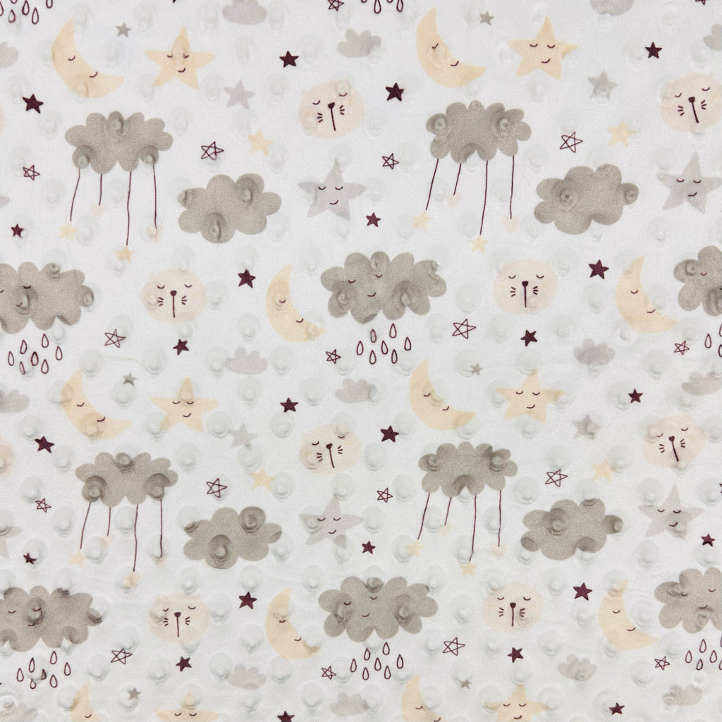 Rainy Night Dimple Fleece Fabric