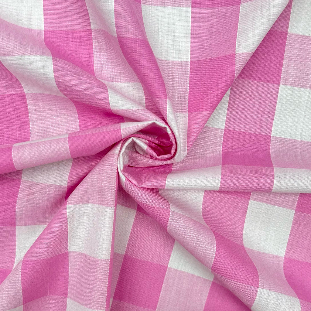 Special Offer Large Gingham Polycotton Fabric