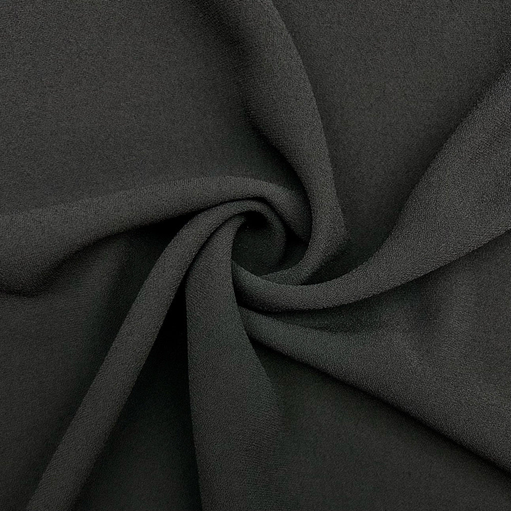 Heavy-Weight Triple Crepe Polyester Fabric