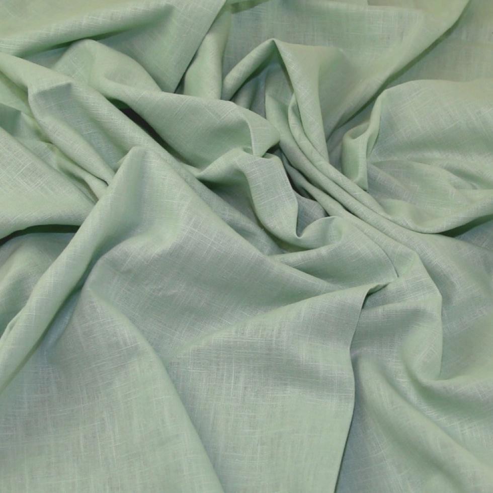Washed Linen Blend Fabric - Full Bolt - £5 per Metre - Pound Fabrics