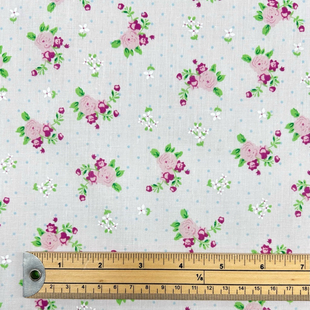 Country Garden Polycotton Fabric