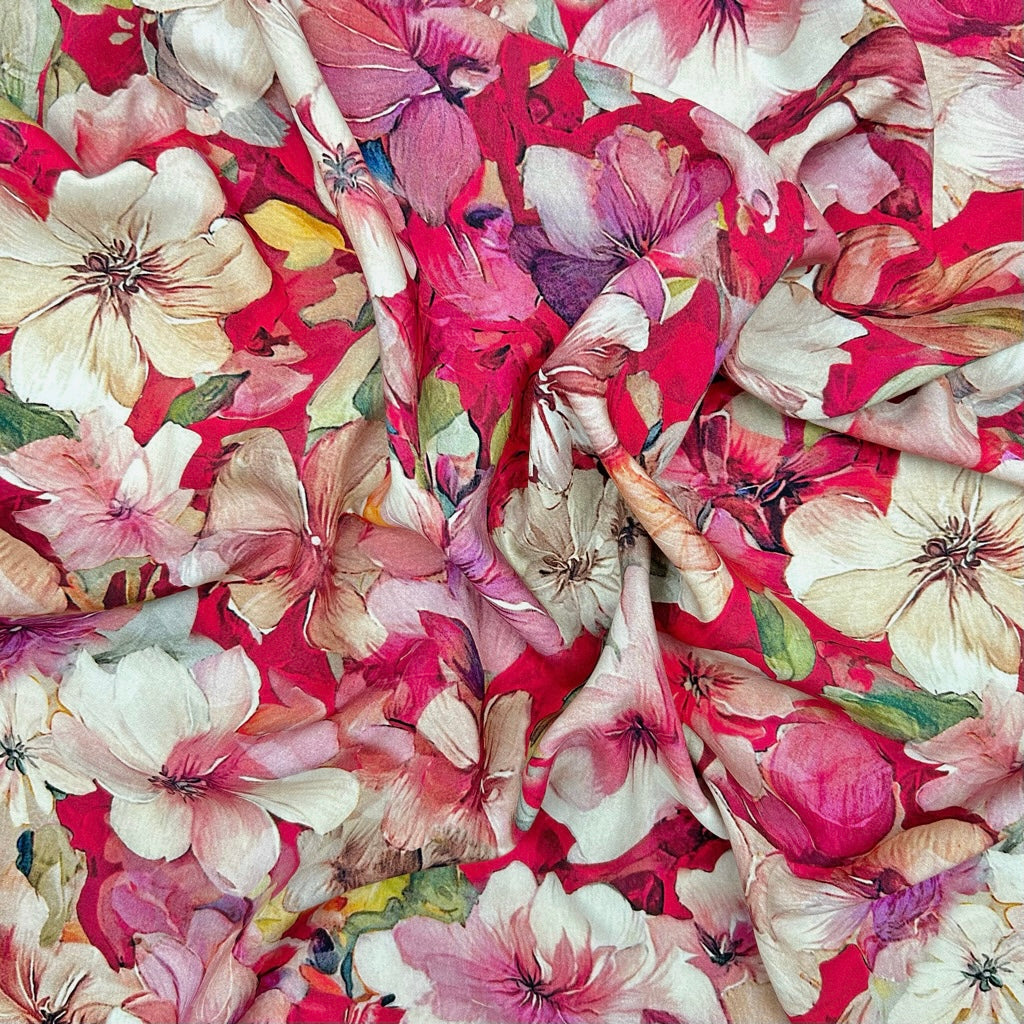 Bloom Cascade Viscose Fabric