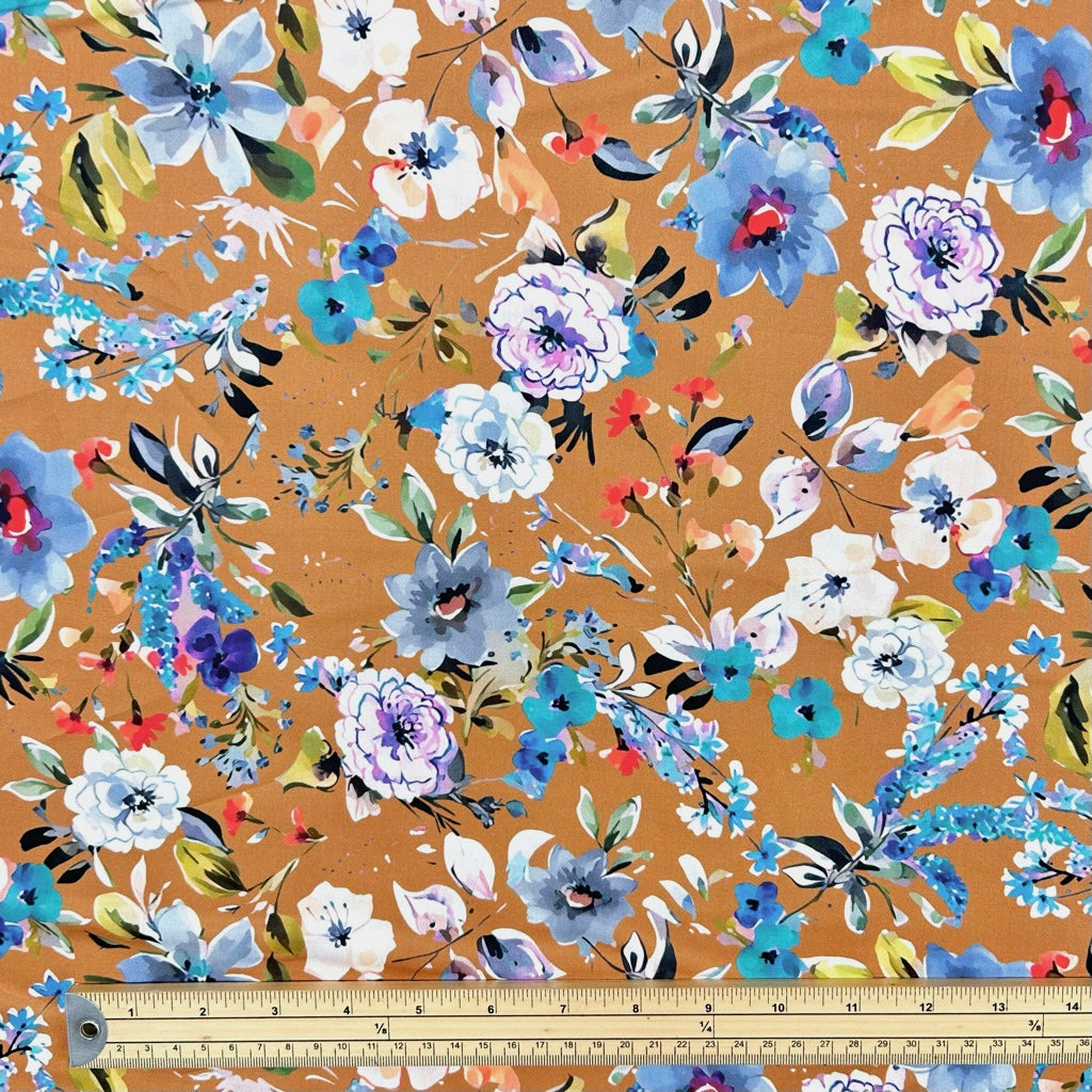 Bloom Rush Cotton Lawn Fabric