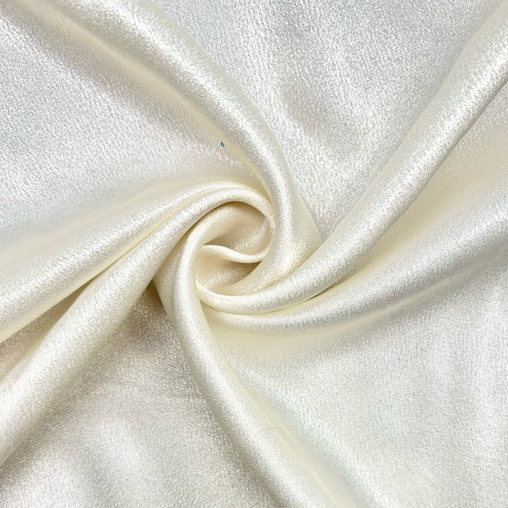 Silken Glow Crepe Back Satin Fabric