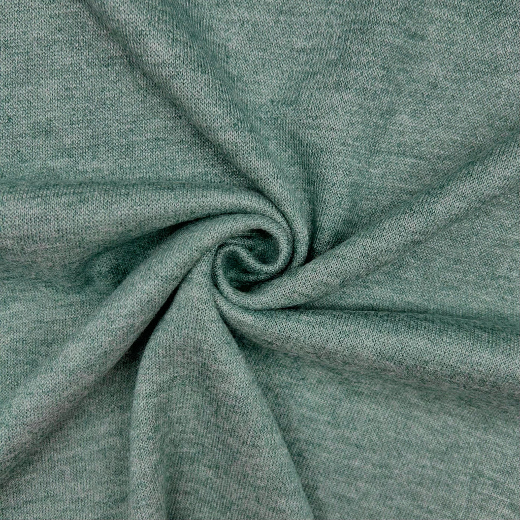 Plain Thick Knit Jersey Fabric