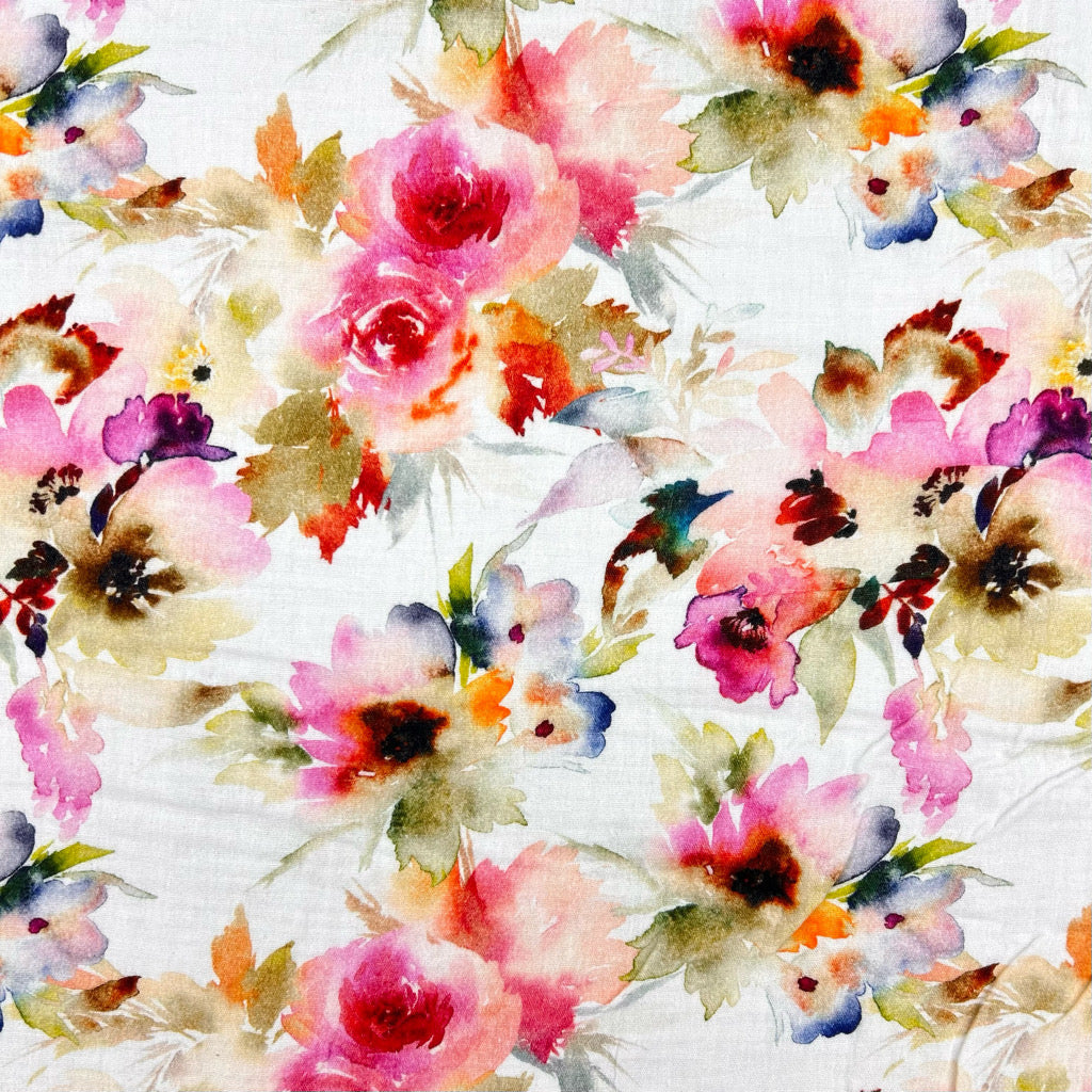 Spring Burst Double Gauze Fabric