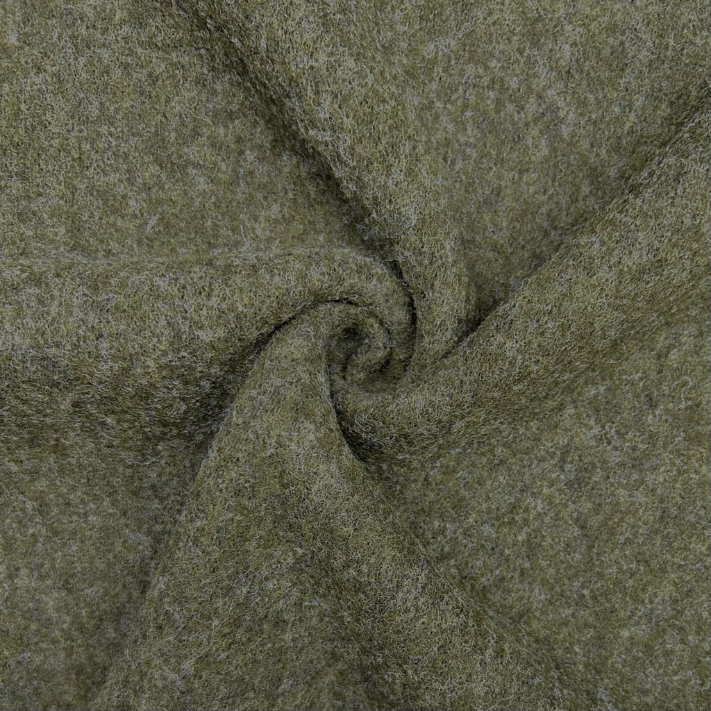 Plain 100% Virgin Wool Fleece Fabric